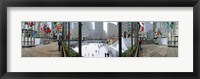 360 degree view of a city, Rockefeller Center, Manhattan, New York City, New York State, USA Fine Art Print