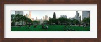 360 degree view of a public park, Bryant Park, Manhattan, New York City, New York State, USA Fine Art Print