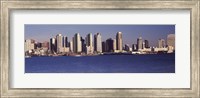 San Diego skyline as Seen from the Water Fine Art Print