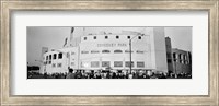 People outside a baseball park, old Comiskey Park, Chicago, Cook County, Illinois, USA Fine Art Print