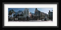 Street Corner at Rodeo Drive, Beverly Hills, California Fine Art Print