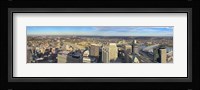 Aerial view of a city, Cincinnati, Hamilton County, Ohio, USA 2010 Fine Art Print