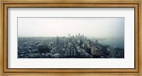 City viewed from the Space Needle, Queen Anne Hill, Seattle, Washington State, USA 2010 Fine Art Print