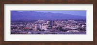 Tucson, Arizona with Purple Sky 2010 Fine Art Print