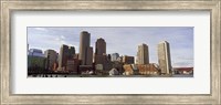 City at the waterfront, Fan Pier, Boston, Suffolk County, Massachusetts, USA 2010 Fine Art Print