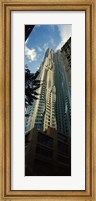 Low angle view of an apartment, Wall Street, Lower Manhattan, Manhattan, New York City, New York State, USA Fine Art Print