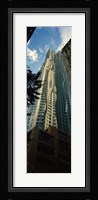Low angle view of an apartment, Wall Street, Lower Manhattan, Manhattan, New York City, New York State, USA Fine Art Print