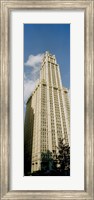 Low angle view of a building, Woolworth Building, Manhattan, New York City, New York State, USA Fine Art Print