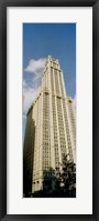 Low angle view of a building, Woolworth Building, Manhattan, New York City, New York State, USA Fine Art Print