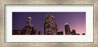 Skyscrapers in a city, City of Los Angeles, California Fine Art Print