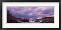Water falling into a river, Great Falls National Park, Potomac River, Washington DC, Virginia, USA Fine Art Print
