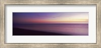 Ocean at sunset, Los Angeles County, California, USA Fine Art Print
