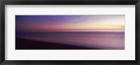 Ocean at sunset, Los Angeles County, California, USA Fine Art Print