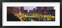 Buildings in a city, Atlantic Avenue, Wharf District, Boston, Suffolk County, Massachusetts, USA 2010 Fine Art Print