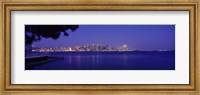 San Diego in the Distance, Night View Fine Art Print