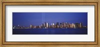 Tribute in Light, World Trade Center, Lower Manhattan, Manhattan, New York City, New York State, USA Fine Art Print