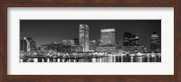 City at the waterfront, Baltimore, Maryland, USA Fine Art Print