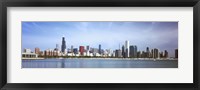 Skyscrapers at the waterfront, Chicago, Cook County, Illinois, USA 2011 Fine Art Print