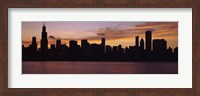 Buildings on the Lake Michigan Waterfront, Chicago, Illinois, USA 2011 Fine Art Print