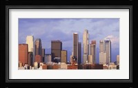 Los Angeles skyline, Los Angeles County, California, USA Fine Art Print