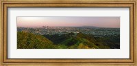 Cityscape, Santa Monica, City of Los Angeles, Los Angeles County, California, USA Fine Art Print