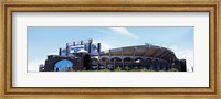 Football stadium in a city, Bank of America Stadium, Charlotte, Mecklenburg County, North Carolina, USA Fine Art Print