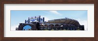 Football stadium in a city, Bank of America Stadium, Charlotte, Mecklenburg County, North Carolina, USA Fine Art Print