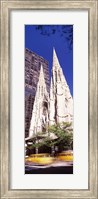 Buildings in the city, St. Patrick's Cathedral, New York City, New York State, USA Fine Art Print