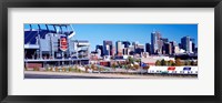 Stadium in a city, Sports Authority Field at Mile High, Denver, Denver County, Colorado Fine Art Print