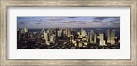 Clouds over the city skyline, Miami, Florida Fine Art Print