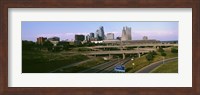 Highway interchange, Kansas City, Missouri, USA Fine Art Print