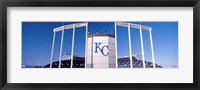 Baseball stadium, Kauffman Stadium, Kansas City, Missouri, USA Fine Art Print