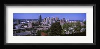 Downtown skyline, Cincinnati, Hamilton County, Ohio, USA Fine Art Print