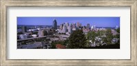 Downtown skyline, Cincinnati, Hamilton County, Ohio, USA Fine Art Print