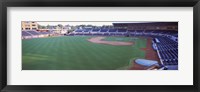 Baseball stadium in a city, Durham Bulls Athletic Park, Durham, Durham County, North Carolina, USA Fine Art Print