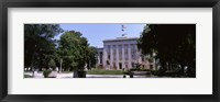 Government building in a city, City Hall, Raleigh, Wake County, North Carolina, USA Fine Art Print