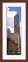 Skyscrapers in a city, Houston, Texas, USA (vertical) Fine Art Print