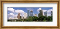 Wedge Tower, ExxonMobil Building, Chevron Building, Houston, Texas (horizontal) Fine Art Print