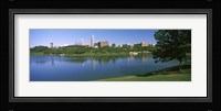 Buildings at the waterfront, Omaha, Nebraska (horizontal) Fine Art Print