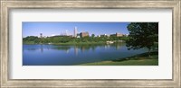 Buildings at the waterfront, Omaha, Nebraska (horizontal) Fine Art Print