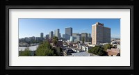 View over Oakland from Adams Point, California Fine Art Print