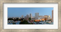 Skyline at dawn, Oakland, California, USA Fine Art Print