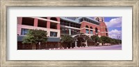 Facade of a baseball stadium, Minute Maid Park, Houston, Texas, USA Fine Art Print