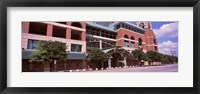 Facade of a baseball stadium, Minute Maid Park, Houston, Texas, USA Fine Art Print