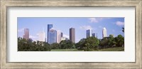 Downtown skylines, Houston, Texas Fine Art Print