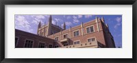 Low angle view of Kerckhoff Hall, University of California, Los Angeles, California, USA Fine Art Print
