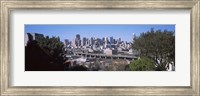 Skyline with Highway Overpass, San Francisco Fine Art Print