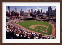 Home of the Detroit Tigers Baseball Team, Comerica Park, Detroit, Michigan, USA Fine Art Print
