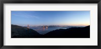 Hawk Hill, Marin Headlands, Goden Gate Bridge, San Francisco, Califorina Fine Art Print