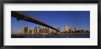 Brooklyn Bridge, East River, Manhattan, New York City, New York State Fine Art Print